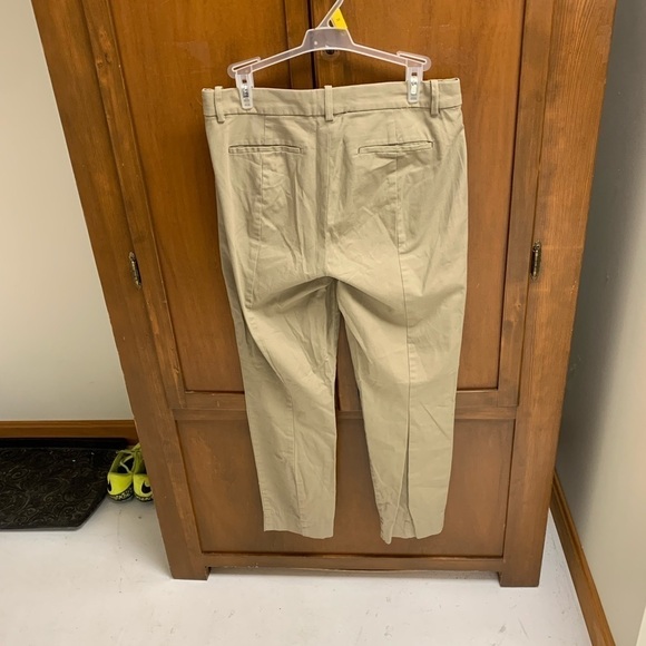 J. Crew mercantile effortless slim khaki pants size 6 10 in rise 26 in inseam - Picture 2 of 5